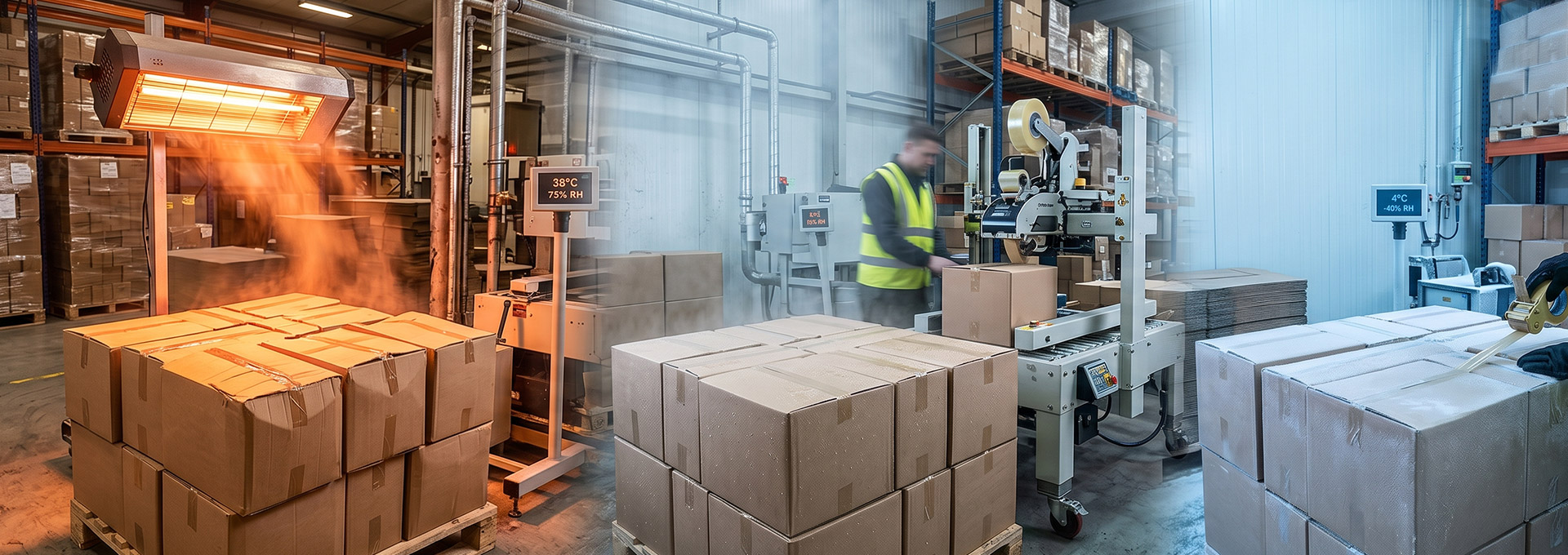 Effect of Temperature and Humidity on BOPP Packing Tape Performance in Industrial Environments