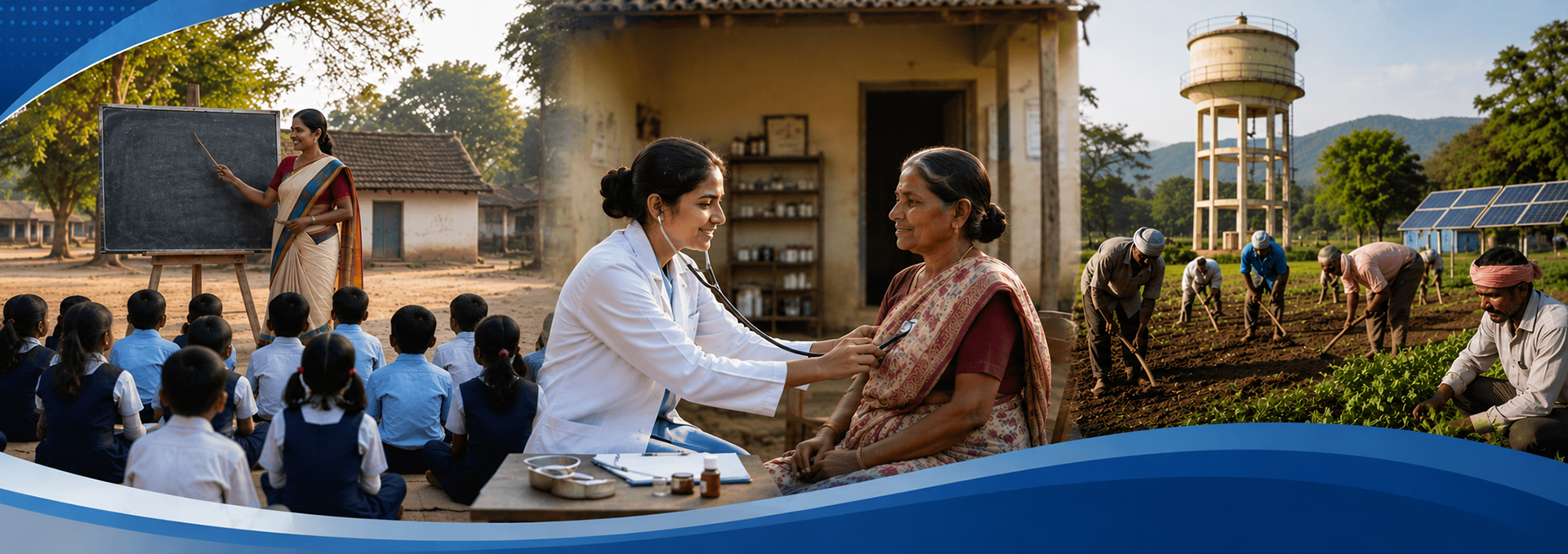 Building Self-Reliant Communities Through Education, Healthcare, and Rural Development