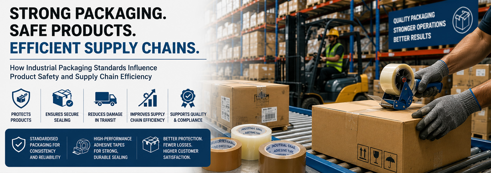 How Industrial Packaging Standards Influence Product Safety and Supply Chain Efficiency