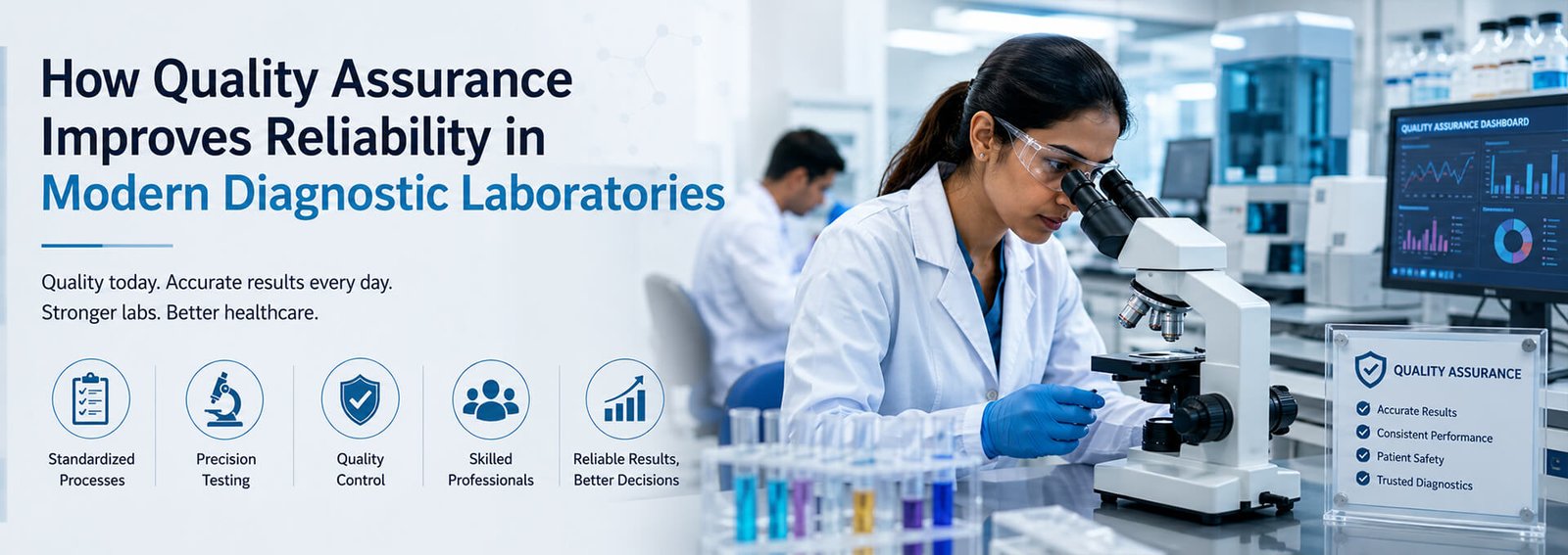 How Quality Assurance Improves Reliability in Modern Diagnostic Laboratories