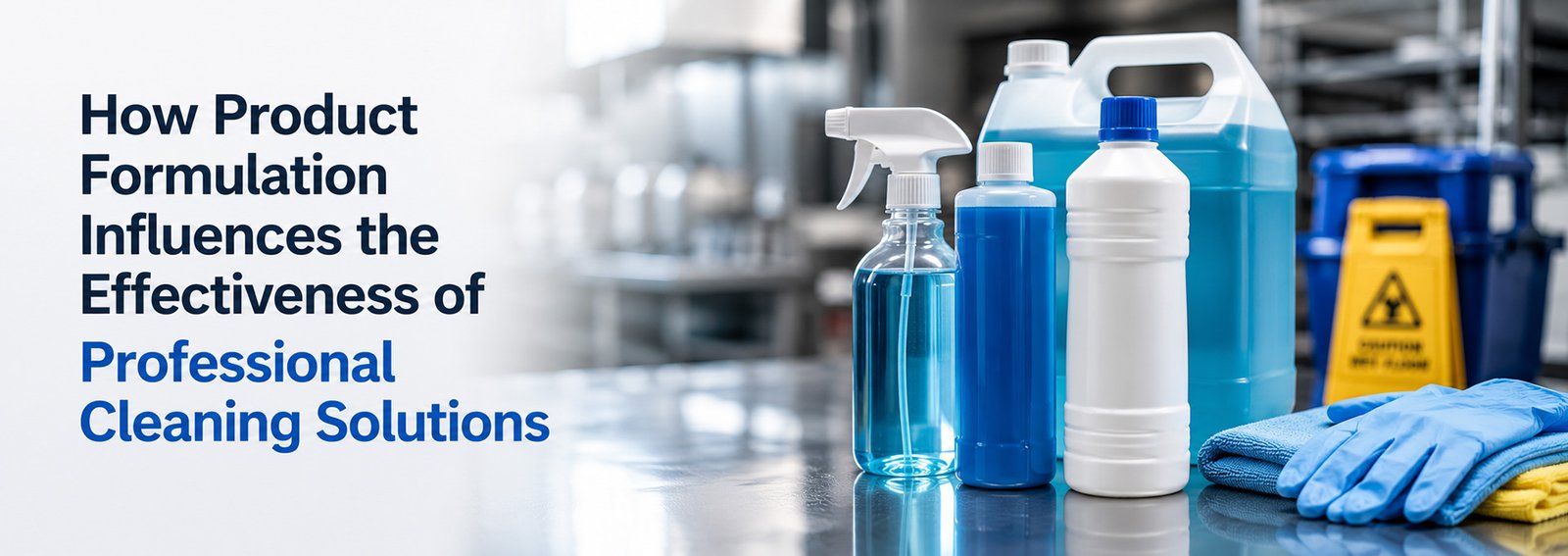 How Product Formulation Influences the Effectiveness of Professional Cleaning Solutions